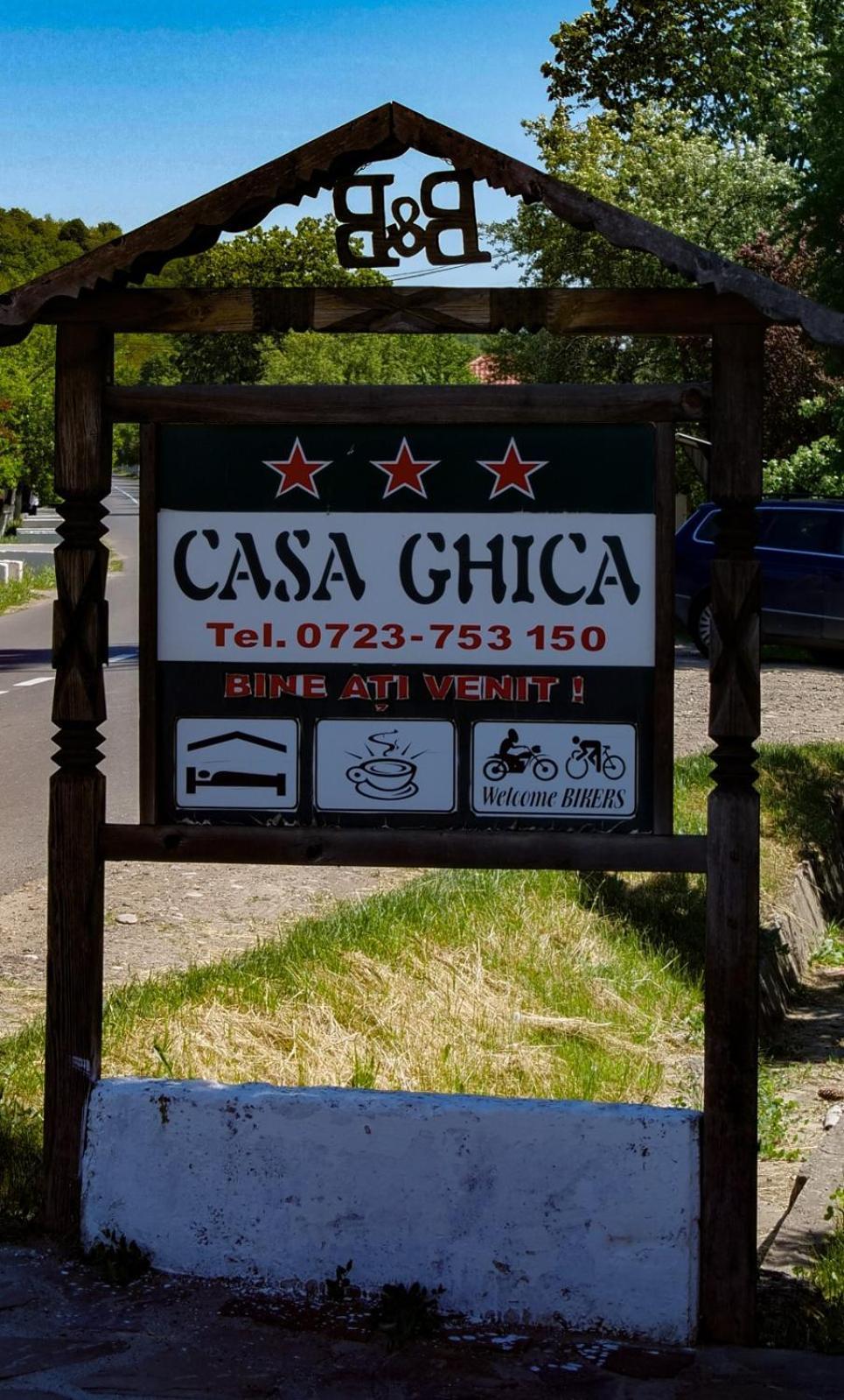 Pensiunea Casa Ghica Valea Sălciilor Buitenkant foto